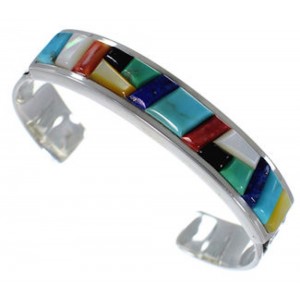 Southwest Multicolor Water Wave Cuff Bracelet VX37775