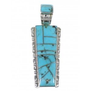  Turquoise Jewelry Silver Pendant AX47906