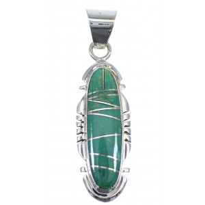 Southwest Turquoise Silver Pendant Jewelry YX51555