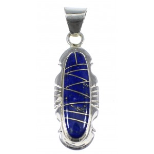 Authentic Sterling Silver Lapis Pendant YX51631