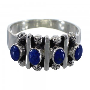 Lapis Authentic Sterling Silver Ring Size 5 RX60706