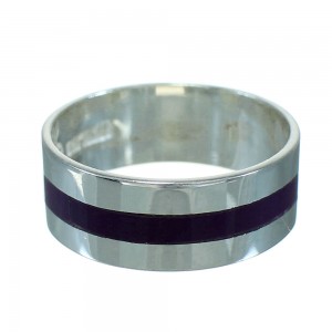 Southwest Sugilite Sterling Silver Ring Size 5-1/4 RX63629