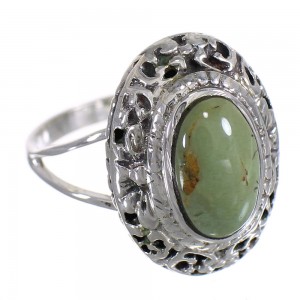 Turquoise Sterling Silver Southwest Jewelry Ring Size 6-3/4 YX73772