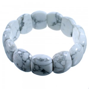 Howlite Southwest Jewelry Stretch Bead Bracelet RX114315