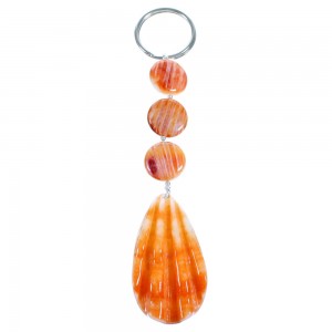 Oyster Shell Genuine Sterling Silver Key Chain DX115761