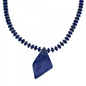 Lapis Bead Necklace KX121161