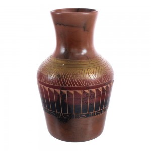 Native American Navajo Horse Hair Vase JX123577