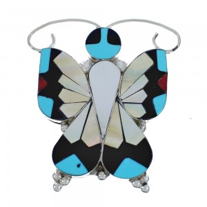 Zuni Butterfly Pin/Pendant