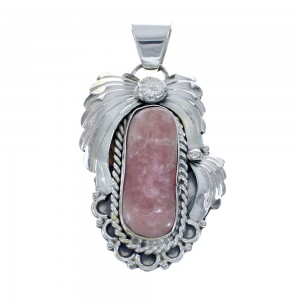 Native American Navajo Rhodochrosite Pendant AX127969