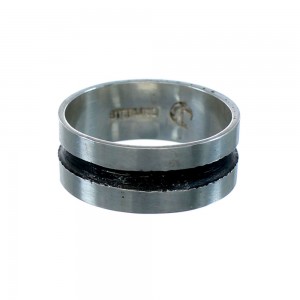 Southwestern Genuine Sterling Silver Ring Size 6-1/4 JX130116