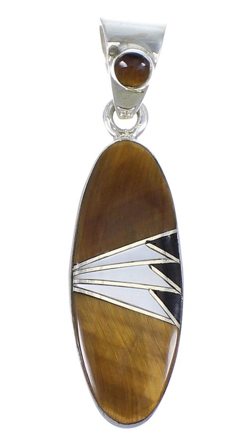 Southwest Silver Multicolor Pendant YX70743