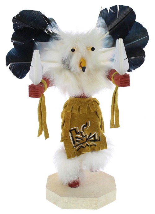 Native American Navajo Owl Kachina Doll KX74707