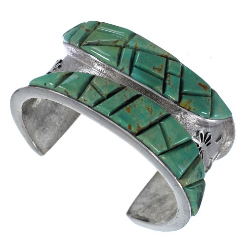 Dragonfly Sterling Silver Turquoise Jewelry Cuff Bracelet MX27136
