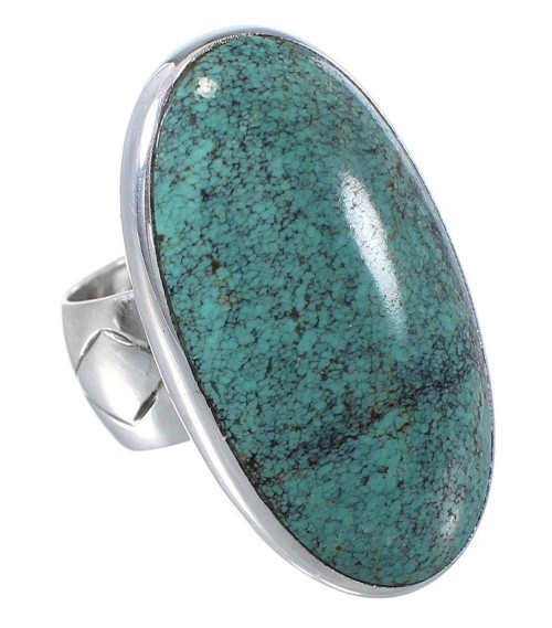 Southwest Jewelry Turquoise Silver Ring Size 4-3/4 YS61753