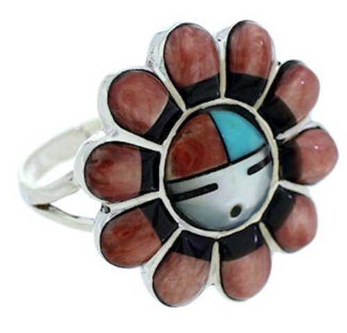 Southwest Sun Multicolor Ring Size 5-1/2 YS72070