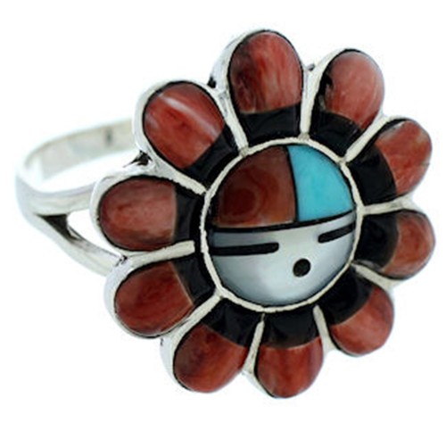 Sun Multicolor Southwest Ring Size 5-3/4 YS72123 