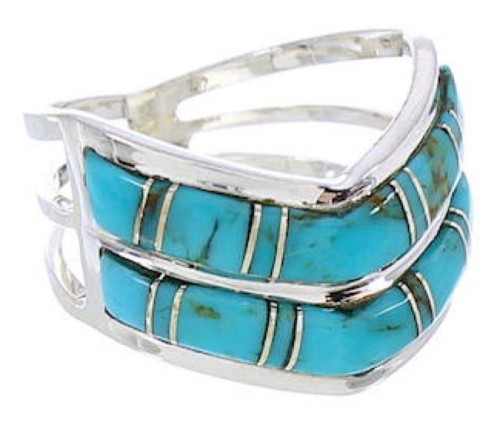 Turquoise Southwest Jewelry Ring Size 5-3/4 GS73778