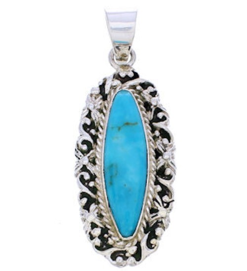 Turquoise Southwestern Pendant Jewelry EX29049