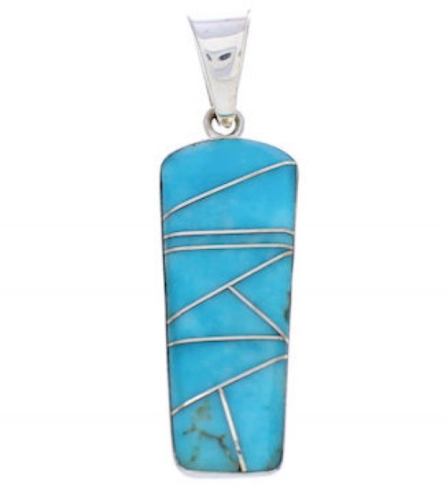 Turquoise Sterling Silver Pendant PX24049