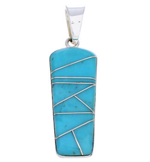 Silver and Turquoise Jewelry Pendant PX24056