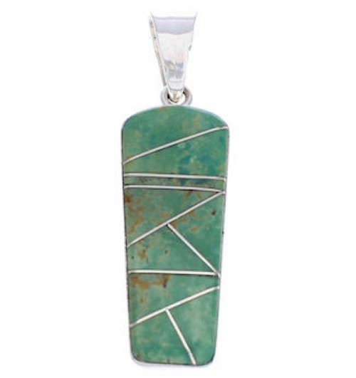 Turquoise and Sterling Silver Pendant PX24071