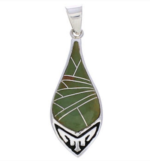 Sterling Silver Turquoise Pendant PX24122