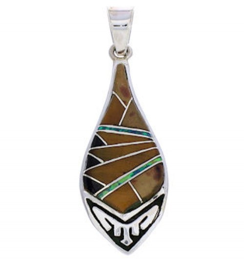 Sterling Silver Multicolor Pendant PX24136