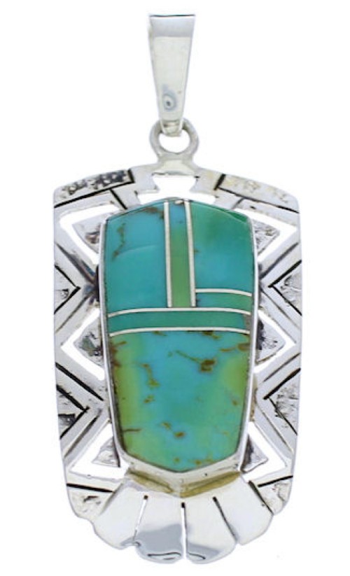 Sterling Silver Turquoise Jewelry Pendant PX30163