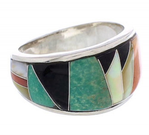 WhiteRock Jewelry Sunset Multicolor Ring Size 6-3/4 PX38173