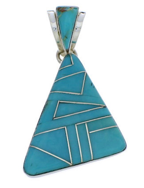 Turquoise Sterling Silver Pendant  PX23815