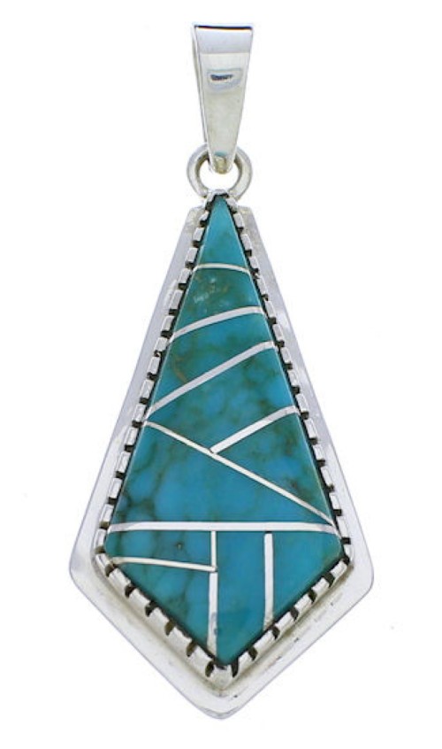 Turquoise Silver Jewelry Pendant PX23915