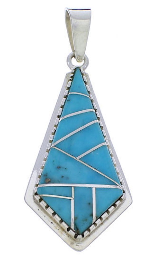 Silver and Turquoise Jewelry Pendant PX23918