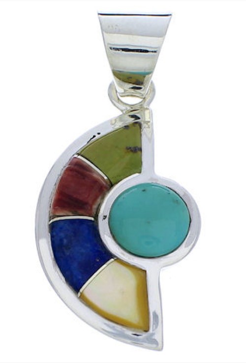 Turquoise Multicolor Jewelry Pendant PX23928