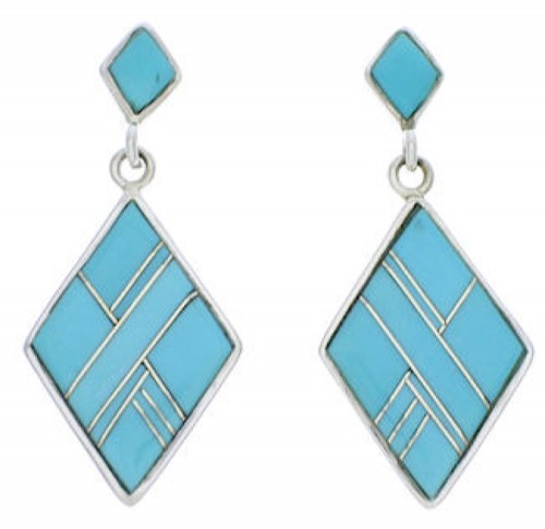 Post Dangle Turquoise Earrings PX24181