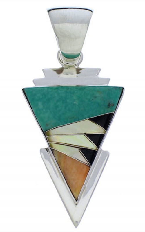 Multicolor Sterling Silver Jewelry Pendant PX30533