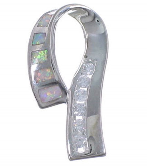 Opal And Cubic Zirconia Jewelry Pendant PX43421