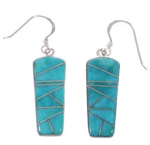 Turquoise Jewelry Southwest Hook Dangle Earrings PX31658