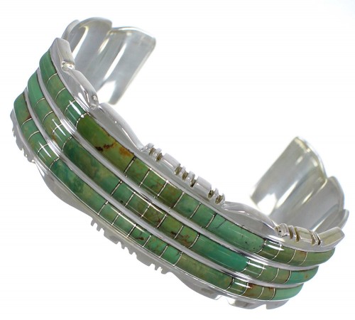 Silver And Turquoise Southwestern Bracelet TX39622