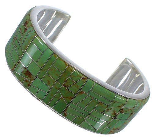 Sterling Silver And Turquoise Cuff  Bracelet TX39678