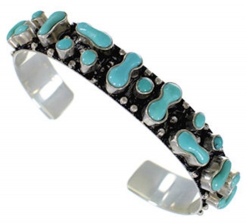 Sterling Silver Turquoise Southwest Bracelet Jewelry GS57714