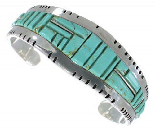 Turquoise Southwest Jewelry Silver High Quality Bracelet EX28228