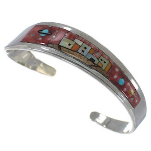 Multicolor Jewelry Native American Design Cuff Bracelet YS67322