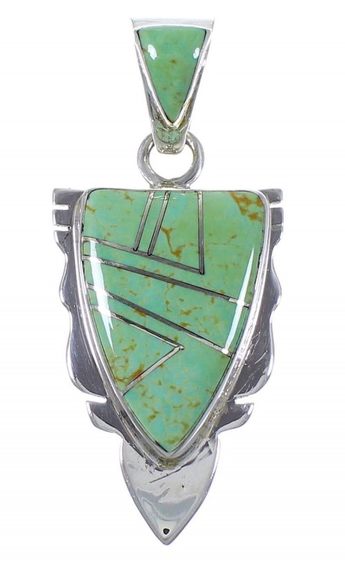 Silver Jewelry Turquoise Pendant PX42131