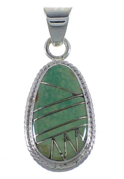 Sterling Silver Turquoise Jewelry Pendant PX42954