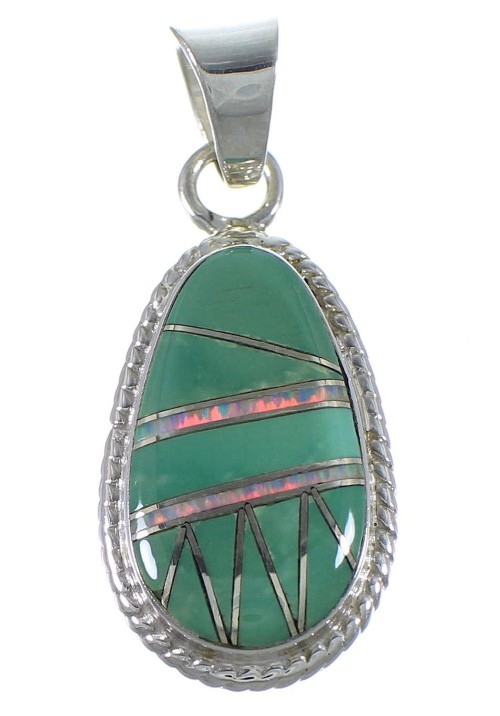 Opal And Turquoise Jewelry Pendant PX42965