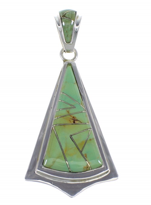 Turquoise And Sterling Silver Pendant Jewelry VX55399