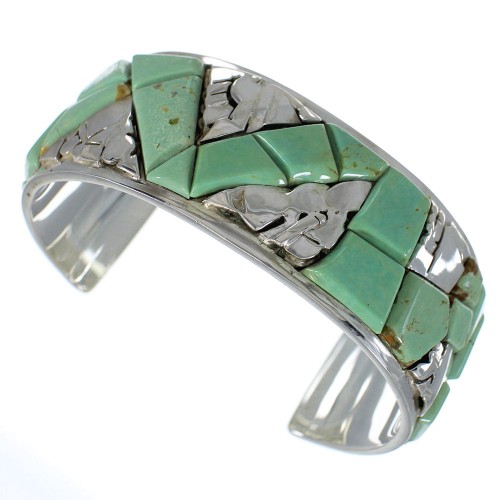 High Quality Sterling Silver Turquoise Bracelet VX60675