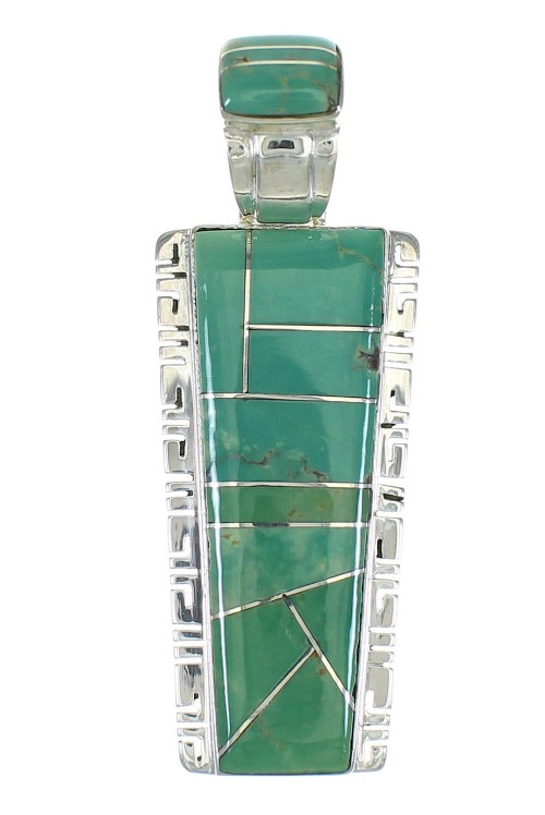 Turquoise Sterling Silver Pendant MX65171