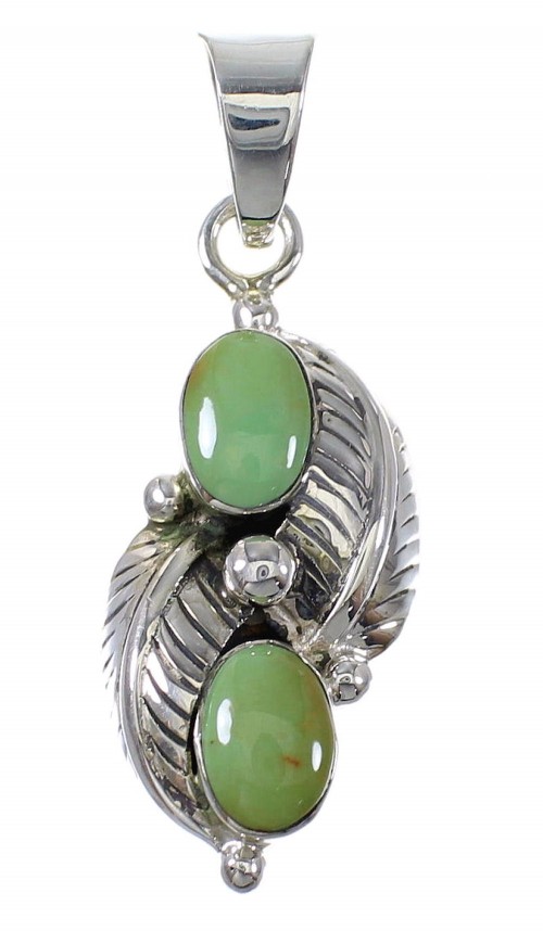 Turquoise Southwest Silver Jewelry Pendant QX79147