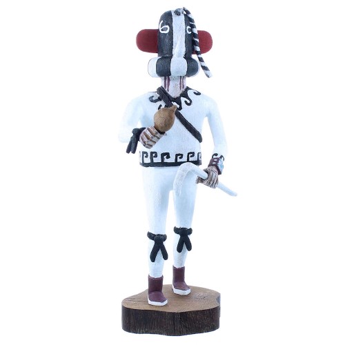 Kokopelli Hopi Kachina Doll Native American Joe Duwyenie NX103715